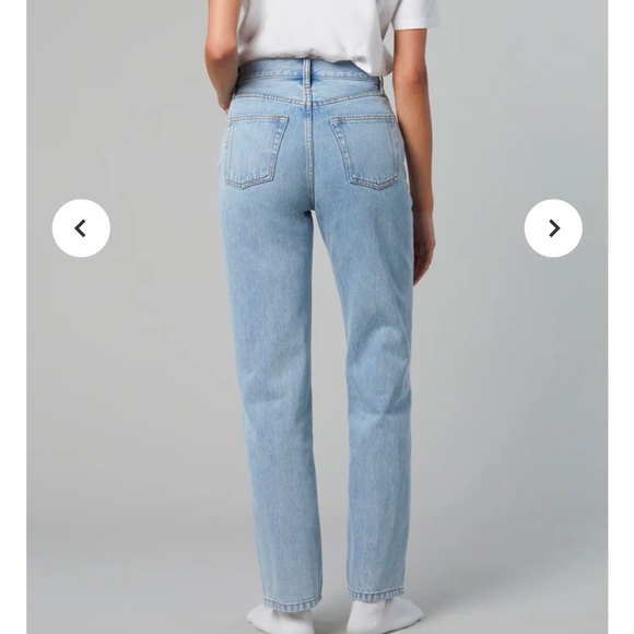 NWT STILL HERE Jeans in Childhood Vintage Blue - Picture 2 of 3